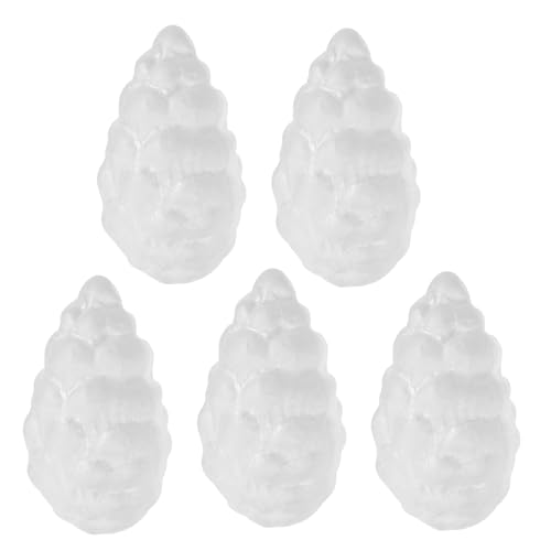 Housoutil 1 Satz Polystyrolball Leichtgewichtige DIY Kunststoffkugeln Für Kreative Bastelprojekte Material Für Eltern Fantasie Und Praktischen Fähigkeiten 5 Stück Housoutil 1 Satz Polystyrolball Leichtgewichtige DIY Kunststoffkugeln Für Kreative Bastelprojekte Material Für Eltern Fantasie Und Praktischen Fähigkeiten 5 Stück von Housoutil