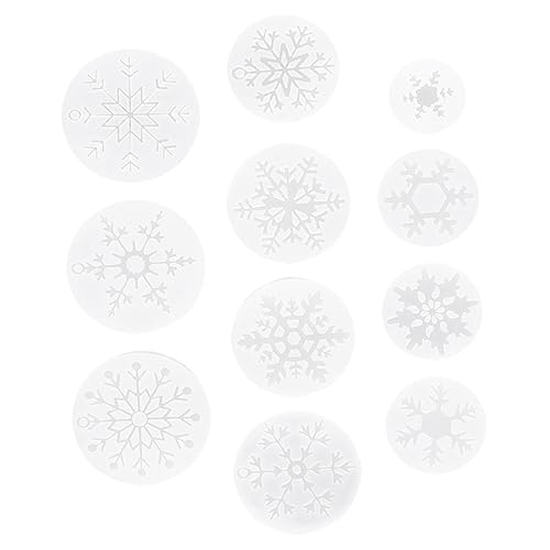 Housoutil 1 Satz Teiliges Silikonform Für Schneeflocken Diy Kristall Epoxy Gießform Für Handgefertigte Schmuckstücke Vielseitig Einsetzbar Und Leicht Zu Reinigen 11 Stück Housoutil 1 Satz Teiliges Silikonform Für Schneeflocken Diy Kristall Epoxy Gießform Für Handgefertigte Schmuckstücke Vielseitig Einsetzbar Und Leicht Zu Reinigen 11 Stück von Housoutil