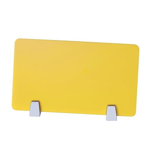 Housoutil 1 Stück Acrylschallung Bibliotheksteiler Schreibtischteiler Schreibtischbüro Desktop-Teiler Schreibtisch Raumteiler Schreibtisch-Trennwand Partitionsbarriere -Panel Yellow Housoutil 1 Stück Acrylschallung Bibliotheksteiler Schreibtischteiler Schreibtischbüro Desktop-Teiler Schreibtisch Raumteiler Schreibtisch-Trennwand Partitionsbarriere -Panel Yellow von Housoutil