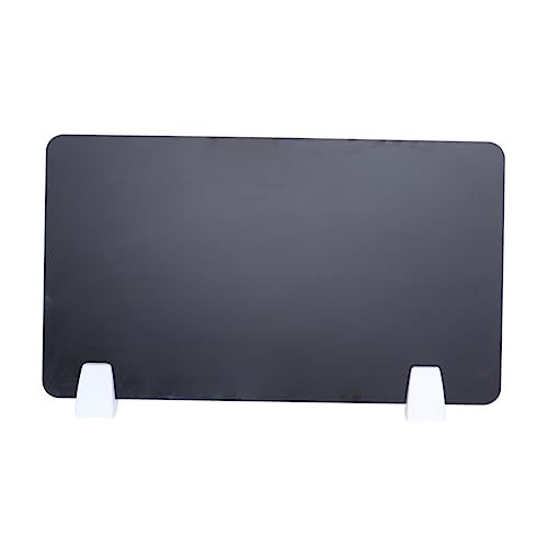 Housoutil 1 Stück Acrylschallung Datenschutztafel Planke Schreibtischschild Büro Schreibtischteiler Partitionsbarriere -Panel Tischtrennwand Desktop-Privatsphäre-Panel Tischplatte Black Housoutil 1 Stück Acrylschallung Datenschutztafel Planke Schreibtischschild Büro Schreibtischteiler Partitionsbarriere -Panel Tischtrennwand Desktop-Privatsphäre-Panel Tischplatte Black von Housoutil