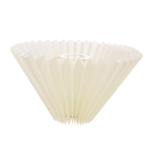 Breiter Plissierter Lampenschirm Für Schreibtisch Und Wandlampenschirm-zubehör von Housoutil