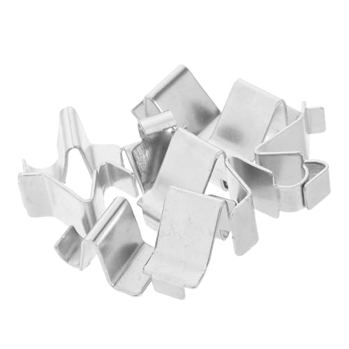 Housoutil 10 Stück Metall Regalstützen Stabile Büroregal Clips Eisen für Aktenschränke und Ablageorganisation Installieren und Multifunktional Housoutil 10 Stück Metall Regalstützen Stabile Büroregal Clips Eisen für Aktenschränke und Ablageorganisation Installieren und Multifunktional von Housoutil