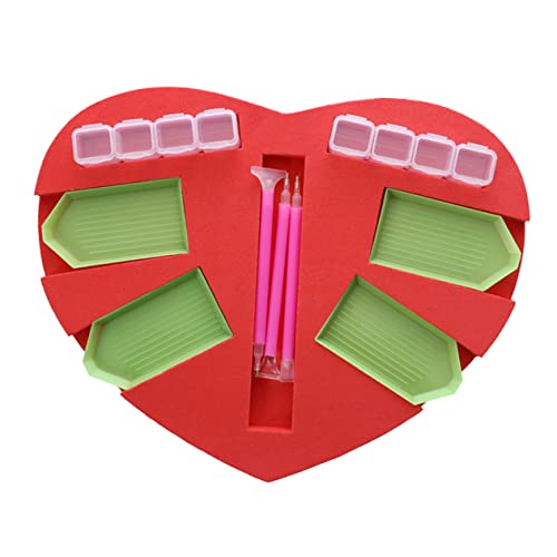 Housoutil 10 Stück Teiliges Bead Painting Tray Multifunktionaler Organizer für Diamantmalerei und DIY Halter Trays Stifte und Fächerboxen für Stickerei und Nailart Housoutil 10 Stück Teiliges Bead Painting Tray Multifunktionaler Organizer für Diamantmalerei und DIY Halter Trays Stifte und Fächerboxen für Stickerei und Nailart von Housoutil