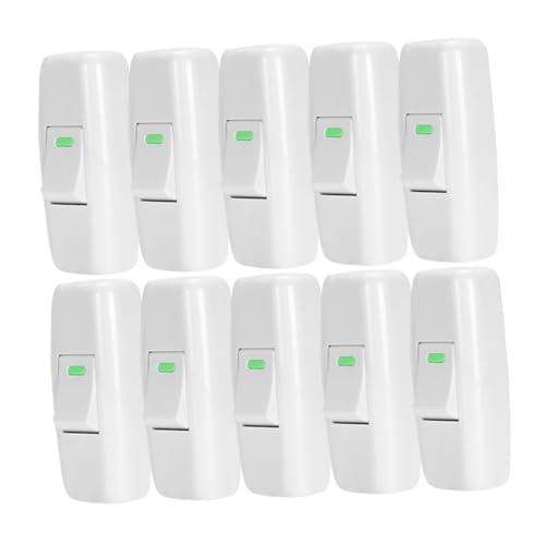 Housoutil 10 Stück Teiliges Kleiner Inline kippschalter für Tischlampen Praktischer Langlebiger Kabelschalter mit Einfachem Druckknopf Stabiles Material Einfache Bedienung Sicher und Housoutil 10 Stück Teiliges Kleiner Inline kippschalter für Tischlampen Praktischer Langlebiger Kabelschalter mit Einfachem Druckknopf Stabiles Material Einfache Bedienung Sicher und von Housoutil