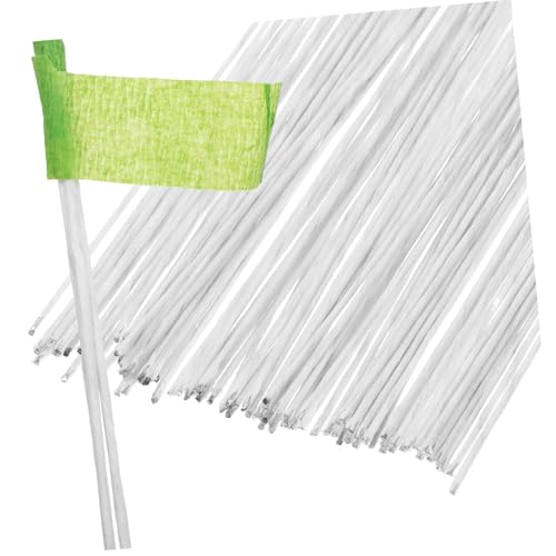 Housoutil 100 Stück Blütenzweige Für Papierreben Blumendrähte Umwickeln Kabel Strauß Drahtstiele Drahtstiele Blumenstieldraht Floristendrähte Für Handarbeit Stahldraht Fer Weiß Eisen von Housoutil