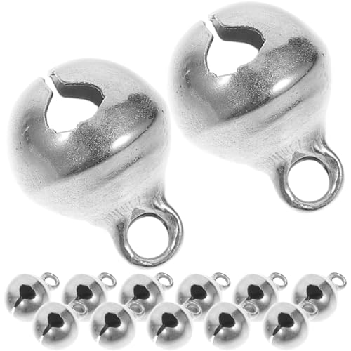 Housoutil 100 Stück Kleine Glöckchen Goldfarben mit klarem Klang Mini Jingle Bells für DIY Schmuckherstellung Weihnachtsdeko Geschenkboxen und Haustierdekoration Langlebig und Individuell Housoutil 100 Stück Kleine Glöckchen Goldfarben mit klarem Klang Mini Jingle Bells für DIY Schmuckherstellung Weihnachtsdeko Geschenkboxen und Haustierdekoration Langlebig und Individuell von Housoutil