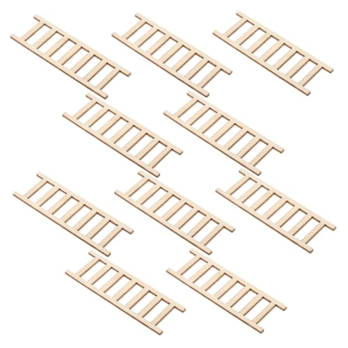 Housoutil 100 Stück Mini Holzleiter DIY Miniaturleiter Handgefertigt Verarbeitung Für Puppenhaus Mikro Landschaft Deko Zubehör Basteln Mini Möbel Ornament Housoutil 100 Stück Mini Holzleiter DIY Miniaturleiter Handgefertigt Verarbeitung Für Puppenhaus Mikro Landschaft Deko Zubehör Basteln Mini Möbel Ornament von Housoutil