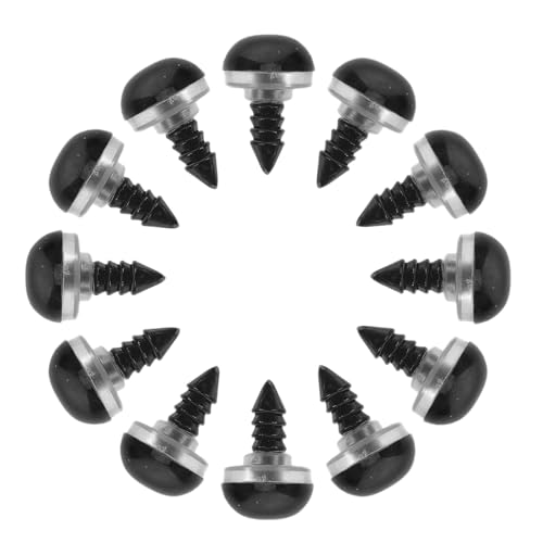 Housoutil 100stücke Sicherheitsaugen Aus Kunststoff Zum Basteln Mit Unterlegscheibe Für Puppenherstellung Und Selbstgemachte Stofftiere Kompatibel Und Haltbar Housoutil 100stücke Sicherheitsaugen Aus Kunststoff Zum Basteln Mit Unterlegscheibe Für Puppenherstellung Und Selbstgemachte Stofftiere Kompatibel Und Haltbar von Housoutil