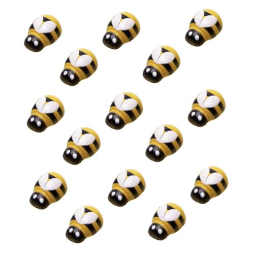 Housoutil 100Stücke Selbstklebende Holzbienen Zubehör für DIY Projekte für Kinderzimmer Bastelideen Kreativprojekte Geschenkartikel Handarbeit Housoutil 100Stücke Selbstklebende Holzbienen Zubehör für DIY Projekte für Kinderzimmer Bastelideen Kreativprojekte Geschenkartikel Handarbeit von Housoutil