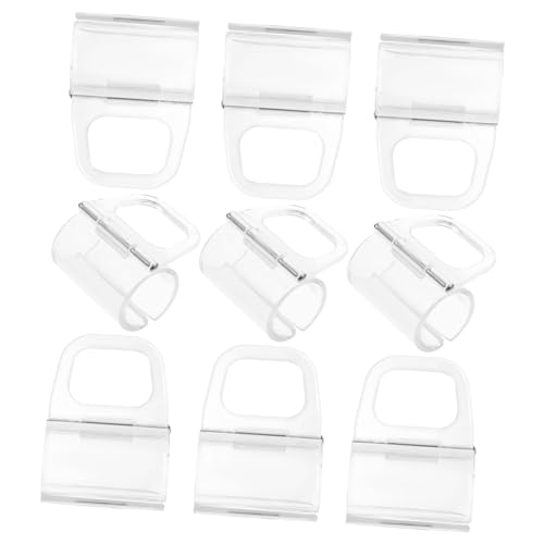 Housoutil 10stücke Teiliges Rolladenfenster Ziehgriff Transparent Für Stange Einfach Zu Bedienen Passend Für Rollos Und Kabellose Jalousien Robustes Material Einfache Installation Ohne von Housoutil