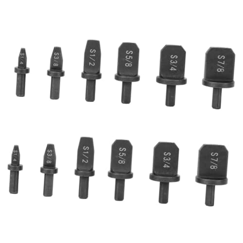 Housoutil 12 Stk Expander Kupferrohr-stauchwerkzeug Bördel- Und Stauchwerkzeug Handbohrer Swage-kit Werkzeuge Zum Aufweiten Von Rohren Lagerstahl Klimaanlage Elektrische Bohrmaschine von Housoutil