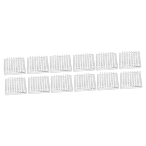 Housoutil 12 Stk Möbelmatte Möbelfußschalen Rollenbecher Aus Kunststoff Mit Spikes Stuhlfußschützer Sofarollenbecher Sofa-fußschützer Stachelige Möbeltasse Stuhlkissen Plastik Teppich von Housoutil
