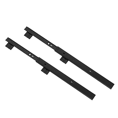 Housoutil 1Paar Tastaturständer Mit Starker Tragfähigkeit Multifunktionale Tastaturschiene Für Zuhause Schwarzes Design Für Schreibtisch Möbel von Housoutil
