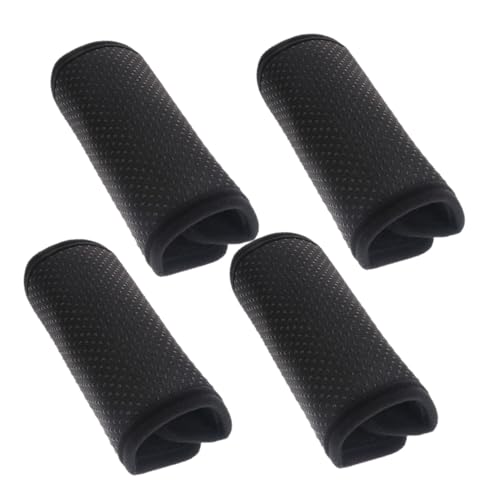 Housoutil 2 Paar Rollstuhlkissen Rollstuhlzubehör Armlehnenpolster Für Bürostühle Gummi Polyester Armpolster Zur Druckentlastung Armlehnenpolster Schwarz von Housoutil