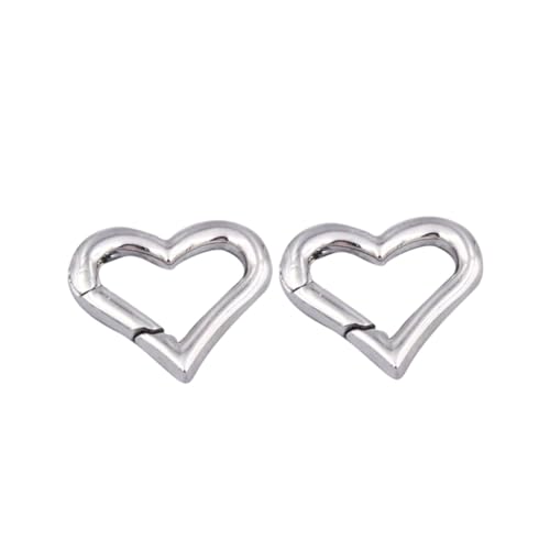 Housoutil 2 STÜCK Teiliges Herzform Edelstahl Karabiner Multifunktionaler Leichter Kletterhaken für Outdoor Camping Wandern Reise Zubehör Housoutil 2 STÜCK Teiliges Herzform Edelstahl Karabiner Multifunktionaler Leichter Kletterhaken für Outdoor Camping Wandern Reise Zubehör von Housoutil