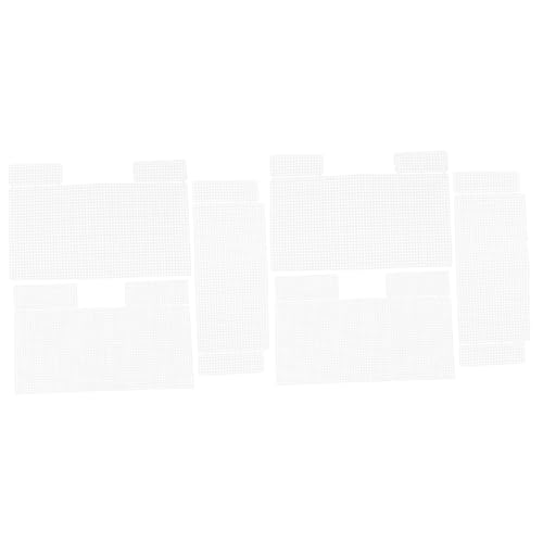 Housoutil 2 Sätze DIY Woven Bag Mesh Sheets Teiliges Kunststoff Mesh Platten Für Handarbeiten Für Taschen Untersetzer Und Knüpfprojekte Langlebig Und Einfach Zu Verarbeiten 3 Blätter * 2 von Housoutil