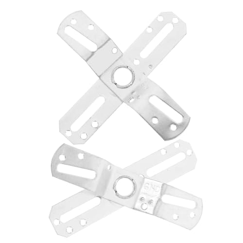 Housoutil 2 Sätze Lampen montagehalterung aus Edelstahl Einsetzbar für Decken Wandleuchten Langlebig Einfache Installation Praktische Beleuchtungszubehör für Lichtbefestigung von Housoutil