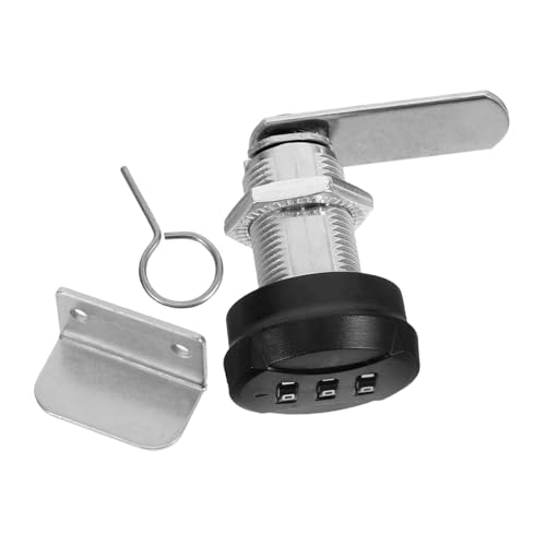 Housoutil 2 Sätze Zinklegierung Mechanisches Zahlenschloss Passwortschloss für Schubladen Briefkasten Schrankschloss Batteriefrei Langlebig für Büro und Zuhause Housoutil 2 Sätze Zinklegierung Mechanisches Zahlenschloss Passwortschloss für Schubladen Briefkasten Schrankschloss Batteriefrei Langlebig für Büro und Zuhause von Housoutil