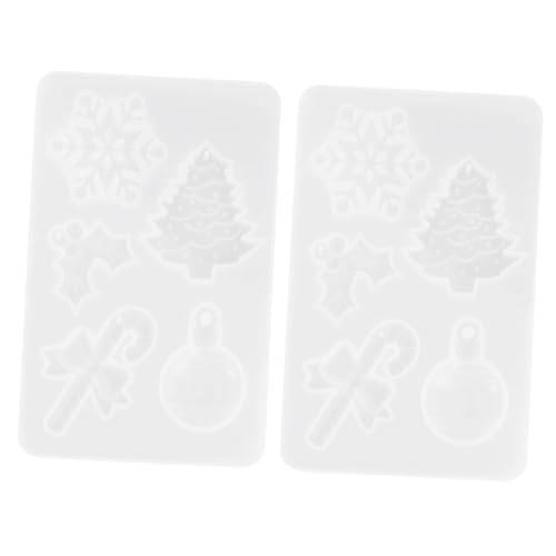 Housoutil 2 Stück Diy Silikonform Weihnachts Schneeflocke und Zuckerstange Flexibel Transparent Wiederverwendbar für Basteln und Gießen Hochwertigem Langlebigem Material Housoutil 2 Stück Diy Silikonform Weihnachts Schneeflocke und Zuckerstange Flexibel Transparent Wiederverwendbar für Basteln und Gießen Hochwertigem Langlebigem Material von Housoutil