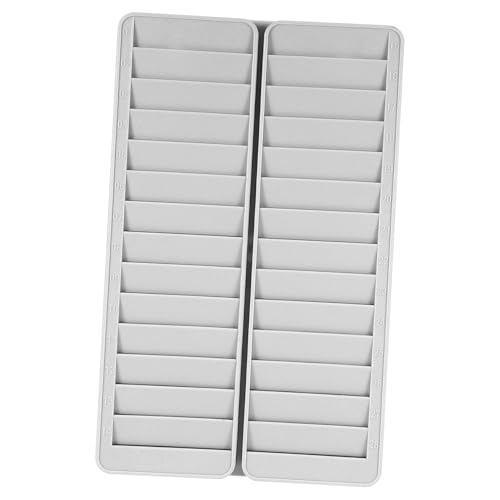 Housoutil 2 Stück Fächer Kartenhalter aus Robustem Material Multifunktional für Mitarbeiter und Zeiterfassungskarten für Büro Lager Klassenzimmer mit Nummernaufklebern zur Einfachen Housoutil 2 Stück Fächer Kartenhalter aus Robustem Material Multifunktional für Mitarbeiter und Zeiterfassungskarten für Büro Lager Klassenzimmer mit Nummernaufklebern zur Einfachen von Housoutil