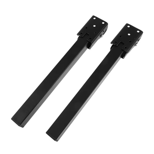 Housoutil 2 Stück Klappbare Robuste Sofa Bettbeine Metall Schwere Belastung Stabile DIY Möbelbeine für Sofas und Betten Moderne Langlebig und Praktisch von Housoutil