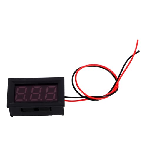 Housoutil 2 Stück Mini Digital Voltmeter Stellig für Dc LED Anzeige Präzises Spannungsmessgerät Tragbar und Benutzerfreundlich für Verschiedene Anwendungen Housoutil 2 Stück Mini Digital Voltmeter Stellig für Dc LED Anzeige Präzises Spannungsmessgerät Tragbar und Benutzerfreundlich für Verschiedene Anwendungen von Housoutil