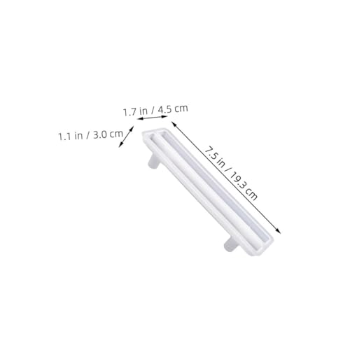 Housoutil 2 Stück Silikonform für Dekorative Griffe Langlebige Tray Griff Gießform für DIY Obst und Teetablett Kreative Resin Silikonform für Griffdekoration Zuhause von Housoutil