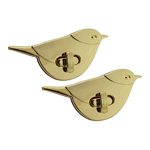 Housoutil 2 Stück Taschenzubehör Geldbörsen Sperren Schloss Drehen Schlösser Schlüssel Handtasche Kupplung Arretieren Golden Housoutil 2 Stück Taschenzubehör Geldbörsen Sperren Schloss Drehen Schlösser Schlüssel Handtasche Kupplung Arretieren Golden von Housoutil