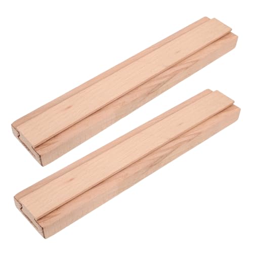 Housoutil 2 Stück Teiliges Holzschubladenauszüge Robuste Mittig Montierte Holzführungsschienen für Küchenschubladen und Kommoden Einfache Montage Langlebige Holzgleiter für Sanftes Ausziehen von Housoutil