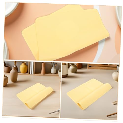Housoutil 2 Stück Teiliges Keramische Töpferei Saugtücher Hochabsorbierende aus Dichtem Material Wiederverwendbar und Leicht zu Reinigen Gelbe Rechteckige Töpferscheibenauflagen Housoutil 2 Stück Teiliges Keramische Töpferei Saugtücher Hochabsorbierende aus Dichtem Material Wiederverwendbar und Leicht zu Reinigen Gelbe Rechteckige Töpferscheibenauflagen von Housoutil
