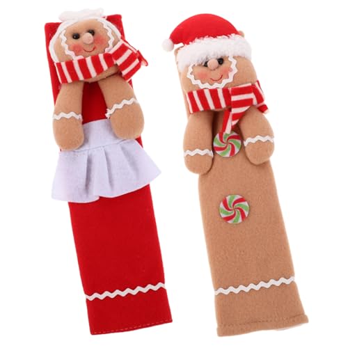 Housoutil 2 Stück Weihnachts-handle-cover mit Lebkuchenmotiv Waschbare Stoff-schutzhüllen für Kühlschrank- Mikrowellen Geschirrspülergriffe Vielseitig für Küchen Haushaltsgeräte Einfache Housoutil 2 Stück Weihnachts-handle-cover mit Lebkuchenmotiv Waschbare Stoff-schutzhüllen für Kühlschrank- Mikrowellen Geschirrspülergriffe Vielseitig für Küchen Haushaltsgeräte Einfache von Housoutil