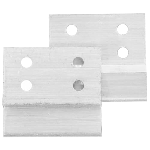 Housoutil 2 Stück Z Förmige Aluminium French Cleat Wandhalterung Robuste Schwere Wandaufhänger für Spiegel Bilderrahmen Kopfteil und Holzpaneele Stabile Montageclips Vielseitig und Housoutil 2 Stück Z Förmige Aluminium French Cleat Wandhalterung Robuste Schwere Wandaufhänger für Spiegel Bilderrahmen Kopfteil und Holzpaneele Stabile Montageclips Vielseitig und von Housoutil