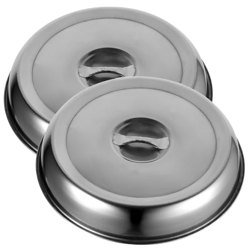 2 PC Burgerglocke aus Edelstahl Grillglocke | Wärmeglocke | Schmelzglocke für Steak Burger Cheeseburger, Burgerhaube für Plancha Teppanyaki und Grill, Ø 24cm 2 PC Burgerglocke aus Edelstahl Grillglocke | Wärmeglocke | Schmelzglocke für Steak Burger Cheeseburger, Burgerhaube für Plancha Teppanyaki und Grill, Ø 24cm von Housoutil