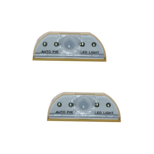 Housoutil 2 Stücke Türschloss Sensor Licht Nacht Lampe Hause Schlüsselloch Lampe LED Sensor Bewegung Lampe Auto Pir Schlüsselloch Lampe Pir Sensor Licht LED Lampe Menschliche Sensor Licht von Housoutil