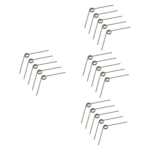 Housoutil T-Werkzeug Astschere 20 Stk Grifffeder Torsionsfedern T- Feder Federschere -ersatzfeder Stahlfedern Trimmen Pogo Ersatzfeder Rostfreier Stahl Pruna Scharnier Federn Handschneider von Housoutil