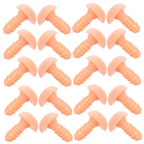 Housoutil 20 Stück Herzförmige Sicherheitsnase für Puppen DIY Bastelbedarf für Plüschtiere Geeignet für Häkeltiere Langlebig und Wiederverwendbar für Kreative Bastelprojekte Housoutil 20 Stück Herzförmige Sicherheitsnase für Puppen DIY Bastelbedarf für Plüschtiere Geeignet für Häkeltiere Langlebig und Wiederverwendbar für Kreative Bastelprojekte von Housoutil