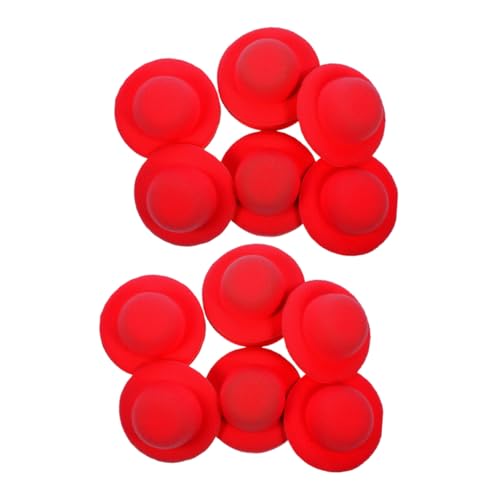 Housoutil 20 Stück Mini-Strohhut Kleiner Bastelhut Mini-Hausschmuck exquisites Hutdekor Mini-Hausverzierungsmodell Hut basteln Mini gewebter Hut kleine Hüte zum Basteln winzige Hüte Eva rot Housoutil 20 Stück Mini-Strohhut Kleiner Bastelhut Mini-Hausschmuck exquisites Hutdekor Mini-Hausverzierungsmodell Hut basteln Mini gewebter Hut kleine Hüte zum Basteln winzige Hüte Eva rot von Housoutil