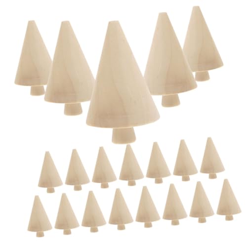 Housoutil 20 Stück Teiliges DIY Holz Weihnachtsbäume Unlackierte Holzbäume zum Bemalen Glatte Kanten Kreative Handwerksdekoration für Weihnachten Partys Hochzeiten und Geschenke Housoutil 20 Stück Teiliges DIY Holz Weihnachtsbäume Unlackierte Holzbäume zum Bemalen Glatte Kanten Kreative Handwerksdekoration für Weihnachten Partys Hochzeiten und Geschenke von Housoutil