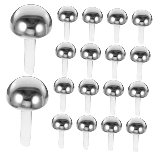 Housoutil 200 Stück Dekorationsnieten Halbrunde Zwei Fuß Brads für DIY Basteln Dekoration Scrapbooking Silber Praktische Klammern für Karten und Fotos Housoutil 200 Stück Dekorationsnieten Halbrunde Zwei Fuß Brads für DIY Basteln Dekoration Scrapbooking Silber Praktische Klammern für Karten und Fotos von Housoutil