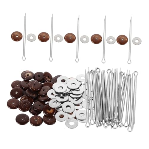 Housoutil 20er Set Flexible Bärenpuppengelenke: Bewegliches Gelenkverbindungsset Für Die DIY-spielzeugbärenherstellung - Holzzubehör Für Die Herstellung Von Plüschtieren von Housoutil