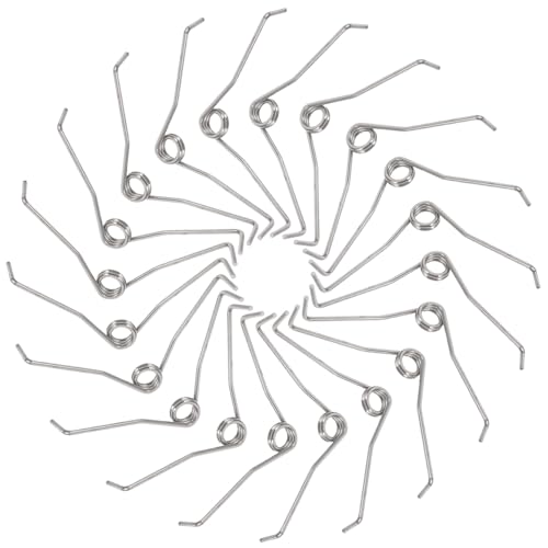 Housoutil 20st Blumenverdünnungsschere Frühling Astschere Ersatzfedern Gartenschere Ersatzfeder Ersatzfedern Für Handscheren Stahlfedern Trimmen Rostfreier Stahl Handlich Schnittmaschine von Housoutil