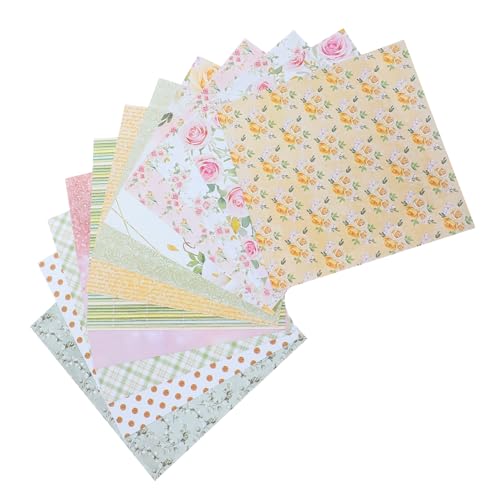 Housoutil Stück DIY Scrapbook Papier Dekoratives Hintergrundpapier mit Blumenmuster für Journaling Basteln und Projekte Vintage Design für Notizbuch Tagebuch und Fotoalben Housoutil Stück DIY Scrapbook Papier Dekoratives Hintergrundpapier mit Blumenmuster für Journaling Basteln und Projekte Vintage Design für Notizbuch Tagebuch und Fotoalben von Housoutil
