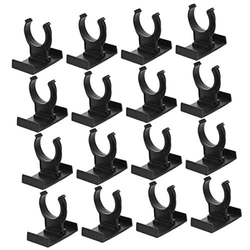 Housoutil 24 Stück Möbel Leveler Clips Verstellbare Sockelclips für Schränke Tische und Möbel Hohe Tragfähigkeit zum Nivellieren und Schutz des Fußbodens von Housoutil