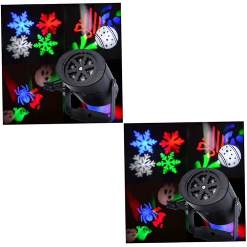 Housoutil LED-Projektionslampe 2St Weihnachtsbeleuchtung licht für weihnachten Scheinwerfer LED Projektionslampe Beamer Led Ligts von Housoutil