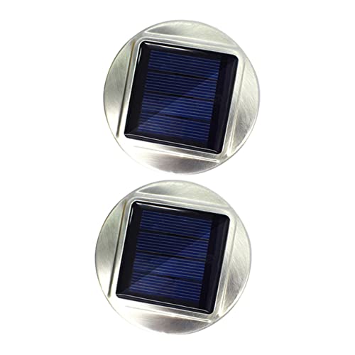 Housoutil 2st Crack-ball-lampenabdeckung Anstarren Dekorative Solarleuchten Solarlampen Ersatz Krug Solarwegleuchten Oben Außenlaternen Solar Lights Outdoor Draussen Rostfreier Stahl Plugin von Housoutil