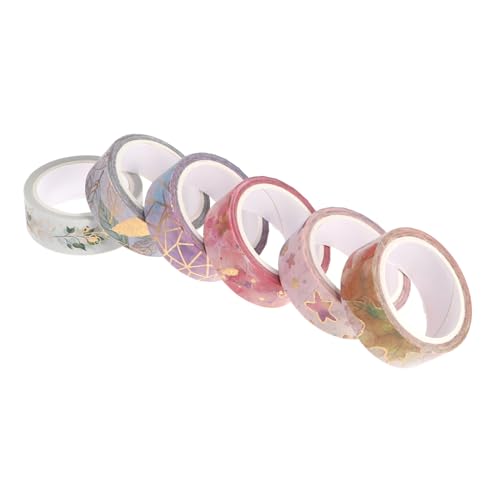 Housoutil 3 Sätze Dekoratives Diy Papierband Für Scrapbooking Und Kunstprojekte Hochwertiges Masking Tape Mit Bunten Mustern Für Kreative Bastelarbeiten Und 6 Rollen * 3 Housoutil 3 Sätze Dekoratives Diy Papierband Für Scrapbooking Und Kunstprojekte Hochwertiges Masking Tape Mit Bunten Mustern Für Kreative Bastelarbeiten Und 6 Rollen * 3 von Housoutil