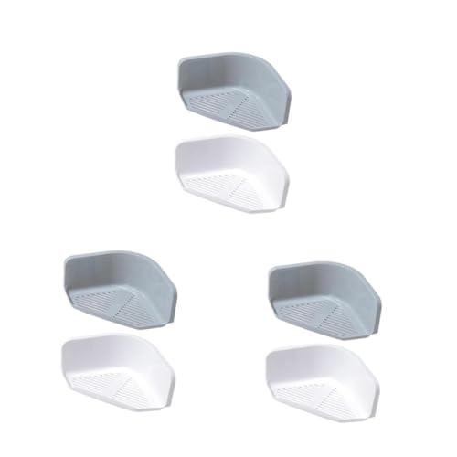 Housoutil 3 Sätze Eckregal Zur Wandmontage Küchen Organizer Küche Armaturen Zahnputzbecher Halterung Badzubehör Zahnbuersten Halter Kein Stanzdreieck-Rack Wandhalterung 2 Stück * 3 Housoutil 3 Sätze Eckregal Zur Wandmontage Küchen Organizer Küche Armaturen Zahnputzbecher Halterung Badzubehör Zahnbuersten Halter Kein Stanzdreieck-Rack Wandhalterung 2 Stück * 3 von Housoutil