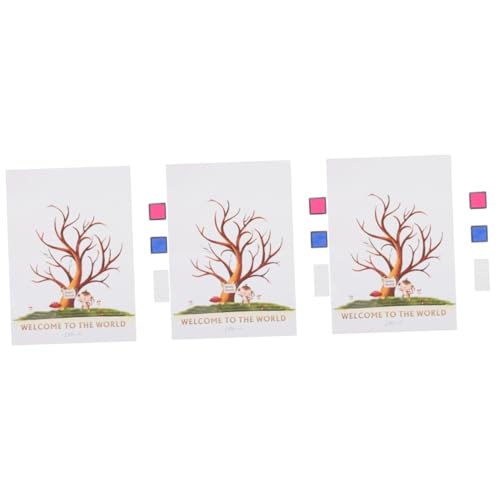 Housoutil 3 Sätze Fingerprint Baum für Gender Reveal Party Poster Stempelkissen Blau Einzigartige Deko für Babyparty und Geschlechtsenthüllung Vielseitig und Einfach zu Verwenden Housoutil 3 Sätze Fingerprint Baum für Gender Reveal Party Poster Stempelkissen Blau Einzigartige Deko für Babyparty und Geschlechtsenthüllung Vielseitig und Einfach zu Verwenden von Housoutil