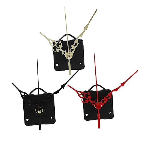 Housoutil 3 Sätze Uhrwerk Aus Quarz Wanduhren Makramee Uhr-kit Ticken Elektronische Uhrwerke Wanduhr Modern Heimwerken Pendelbausatz Bausätze Moderne Wanduhr Uhrenzubehör Abs von Housoutil