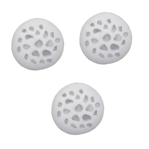 Housoutil 3 Stck. Stein Silikonform Kreative DIY Kieselsteinform aus Lebensmittelechtem Silikon Flexible Gießform für Aquarium und Dekorationssteine Einfach zu Entformen und Reinigen von Housoutil